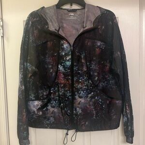 Fila Women's Black Jacket Windbreaker